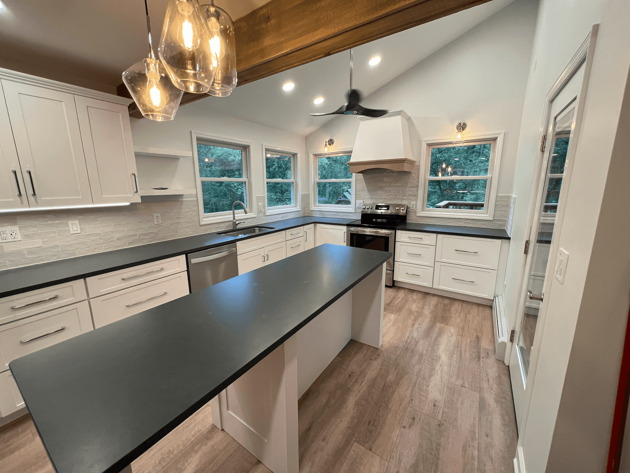 Modern kitchen renovation